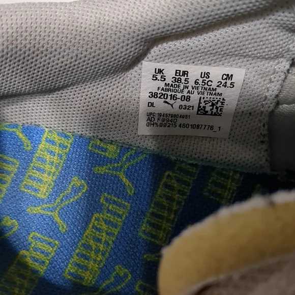 Puma Future Rider Twofold SD neon Shoes multicolor big boys 6.5c - Picture 7 of 10